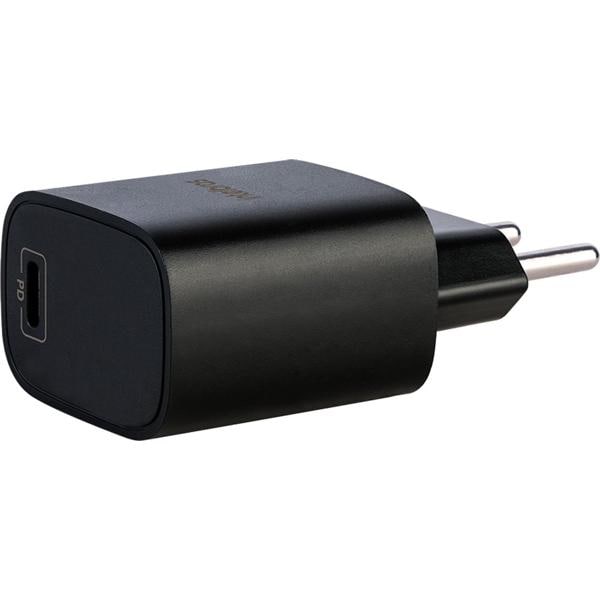 Carregador de tomada com 1 saída USB-C, Preto, EC10, Intelbras - CX 1 UN