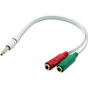 Cabo adaptador de áudio P3 para P2, JL-AV03, 2Plug - PT 1 UN