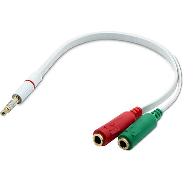 Cabo de áudio adaptador P3 para P2, JL-AV03, 2Plug - PT 1 UN