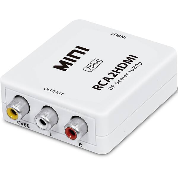 Adaptador HDMI para RCA, JL-C3012, 2Plug - PT 1 UN