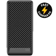 Carregador Portátil Power Bank USB, 20000mAh, Preto, SL20, 2Plug - CX 1 UN