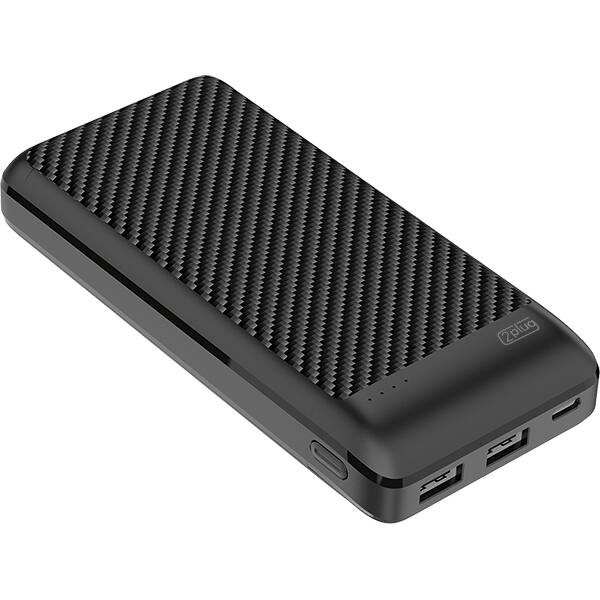 746189 - Carregador portátil usb p/ smartphone 20000mAh preto SL20