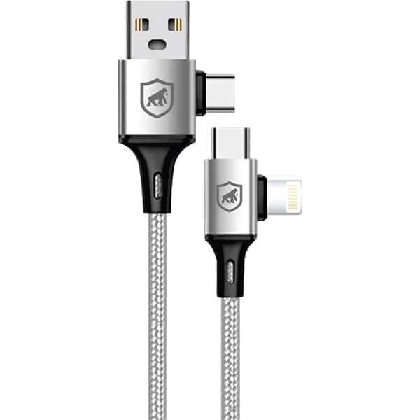Cabo USB 4 em 1, USB-a / Tipo-c e lightning / tipo-c, GS-11220, Gshield - CX 1 UN