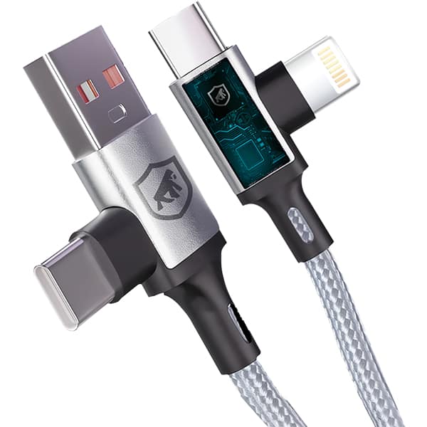 Cabo USB 4 em 1, USB-a / Tipo-c e lightning / tipo-c, GS-11220, Gshield - CX 1 UN