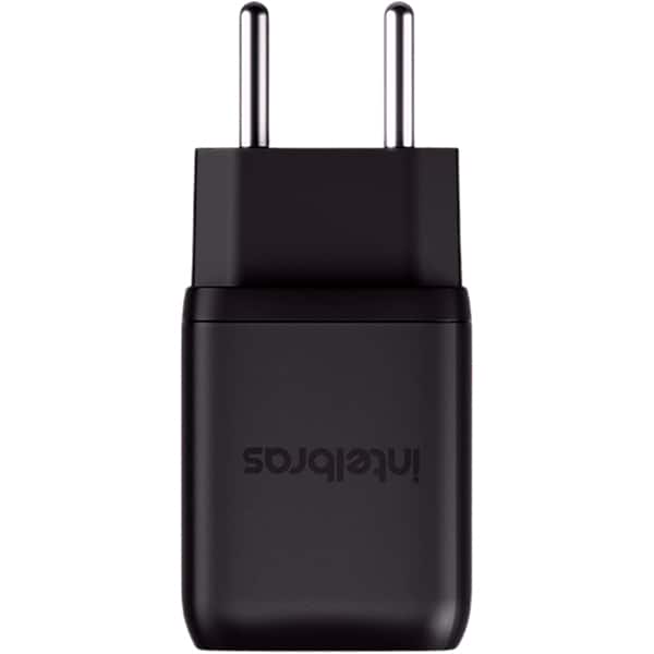 Carregador de tomada com 2 saídas USB-C+1 USB, 65w, Preto, EC-21, Intelbras - CX 1 UN