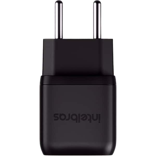 Carregador de tomada com 2 saídas USB-C, 45w, Preto, EC-20, Intelbras - CX 1 UN