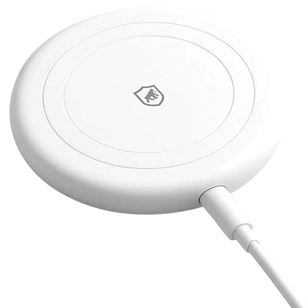 Carregador Por Indução com 1 saída USB-A +1 USB-C, Branco, GS-11204, GShield - CX 1 UN