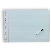 Painel Metálico para Escrever, Formato Caderno, Azul, 42cm x 60cm, 10332014, Geguton - PT 1 UN Painel Metálico para Escrever, Formato Caderno, Azul, 42cm x 60cm, 10332014, Geguton - PT 1 UN