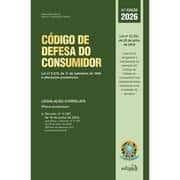 Código de Defesa do Consumidor 41º edição 2026, Edipro - PT 1 UN
