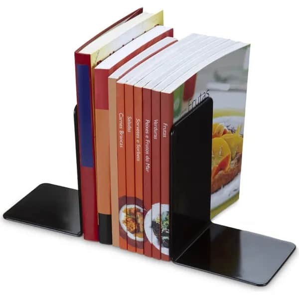 Suporte p/livros /cds e dvds bibliocanto preto Maxcril PT 2 UN Suporte p/livros /cds e dvds bibliocanto preto Maxcril PT 2 UN