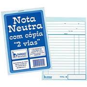 Bloco nota neutra 25x2 107x154mm com cópia 1005 Tamoio PT 20 BL