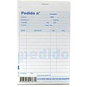 Bloco pedido 25x2 1/8 105x166mm 2 vias 304 Spiral PT 10 BL