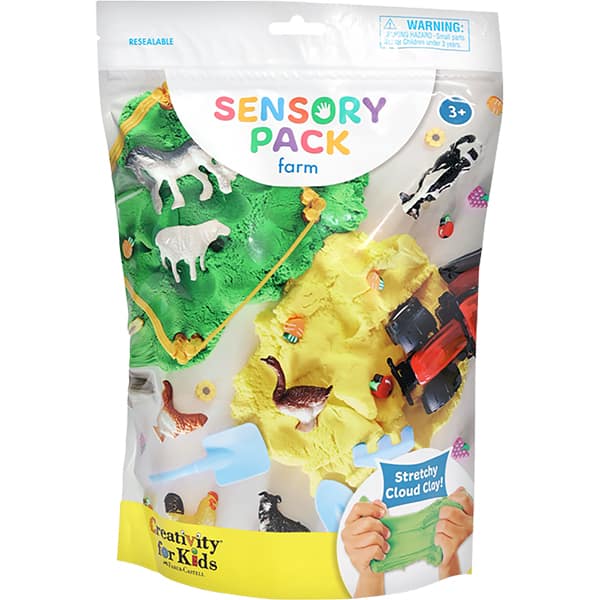 Kit Sensorial Fazendinha, Brinquedo Criativo para crianças a partir de 3 anos, Creativity For Kids, Faber-Castell – PT 1 UN
