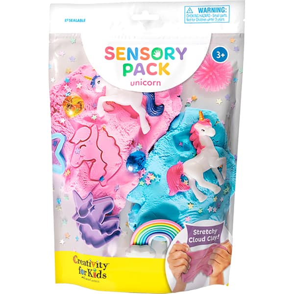 Kit Sensorial Unicórnio, Brinquedo Criativo para crianças a partir de 3 anos, Creativity For Kids, Faber-Castell – PT 1 UN
