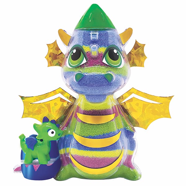 Brinquedo criativo CFK Areia Dragão, 6393900, Faber-castell - CX 1 UN
