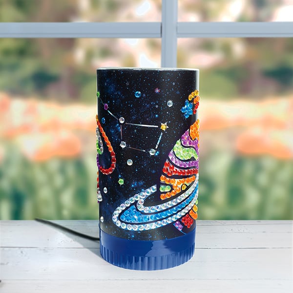 Luminária Espacial, Brinquedo Criativo para crianças a partir de 6 anos, Creativity For Kids, Faber-Castell – CX 1 UN