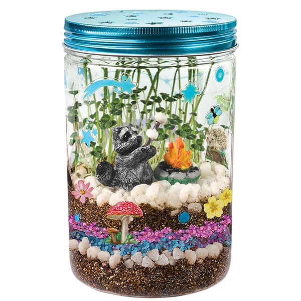 Terrário Cultive e Brilhe, Brinquedo Criativo para crianças a partir de 6 anos, Creativity For Kids, Faber-Castell – CX 1 UN