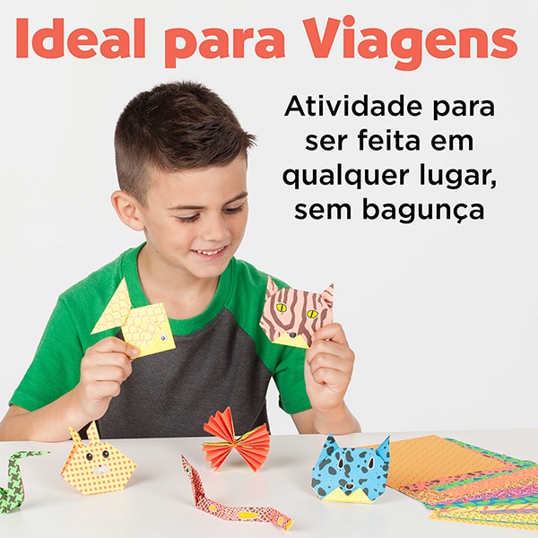 Kit Origami, Brinquedo Criativo para crianças a partir de 7 anos, Creativity For Kids, Faber-Castell - CX 1 UN