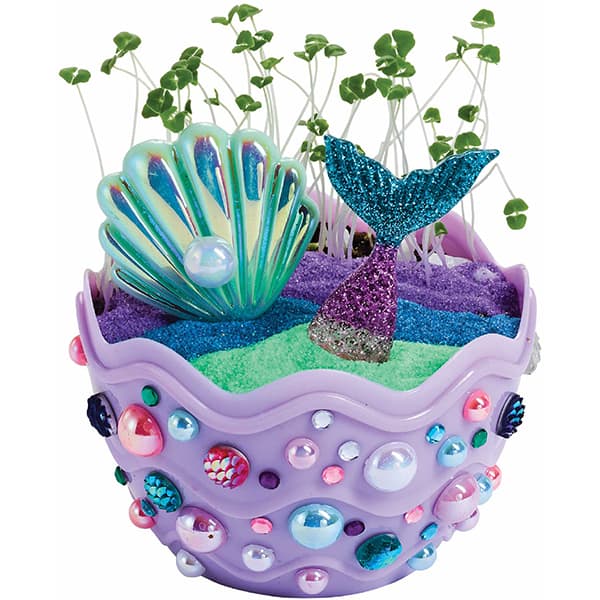 Mini Jardim mágico, Sereia, Brinquedo Criativo para crianças a partir de 6 anos, Creativity For Kids, Faber-Castell - CX 1 UN