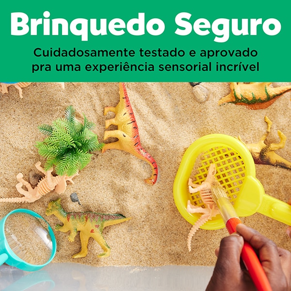 Caixa Sensorial Escavação de Dinossauro, Brinquedo Criativo para crianças a partir de 3 anos, Creativity For Kids, Faber-Castell - CX 1 UN