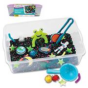 Caixa Sensorial Espaço Sideral, Brinquedo Criativo para crianças a partir de 3 anos, Creativity For Kids, Faber-Castell CX 1 UN Caixa Sensorial Espaço Sideral, Brinquedo Criativo para crianças a partir de 3 anos, Creativity For Kids, Faber-Castell CX 1 UN