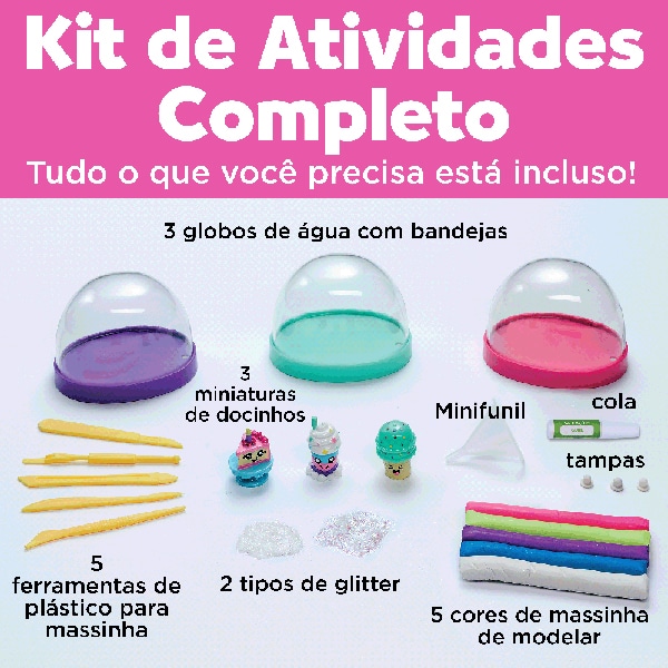 Globo de Água Docinhos, Brinquedo Criativo para crianças a partir de 6 anos, Creativity For Kids, Faber-Castell - CX 1 UN