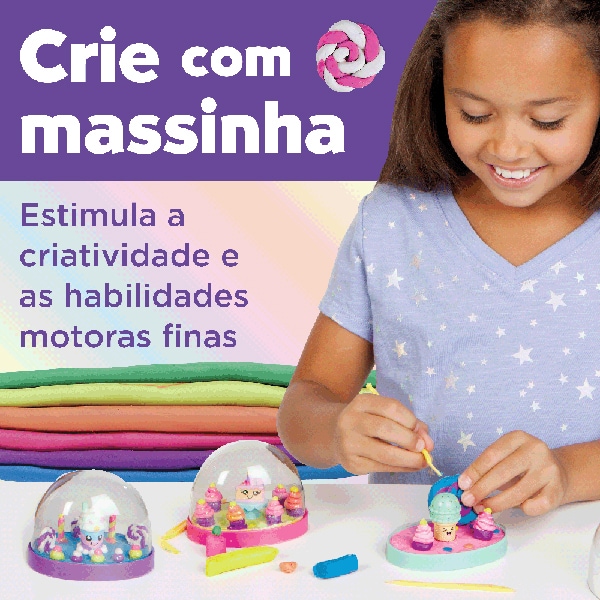 Globo de Água Docinhos, Brinquedo Criativo para crianças a partir de 6 anos, Creativity For Kids, Faber-Castell - CX 1 UN