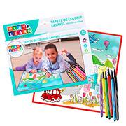 Tapete Lavável Play & Learn, Veículos na Cidade, 50x50cm, BR1744, Multikids - CX 1 UN Tapete Lavável Play & Learn, Veículos na Cidade, 50x50cm, BR1744, Multikids - CX 1 UN