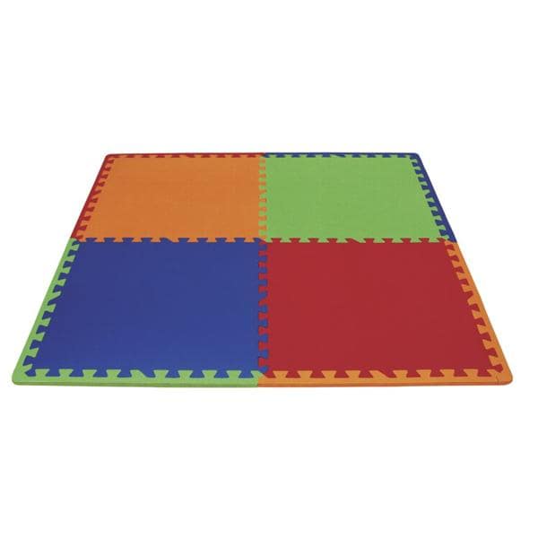 Tatame em EVA com 4 peças play mat 52x52cm 7311 Evamax - PT 1 UN