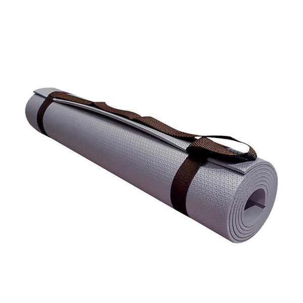 Tapete de yoga em EVA 170x60cm 5mm Cinza, 1263, Evamax - PT 1 UN