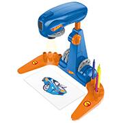 Mesa projetora Hot Wheels, Azul, BR2087, Multikids - CX 1 UN