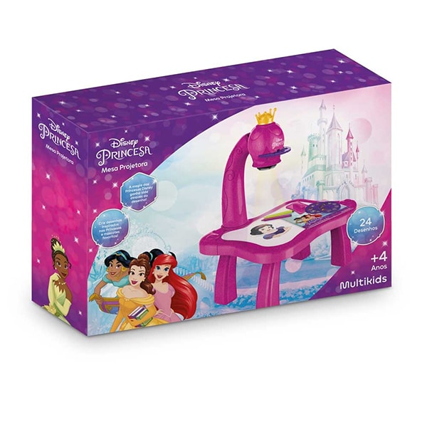 Mesa projetora Princesas Disney, BR2133, Multikids - CX 1 UN