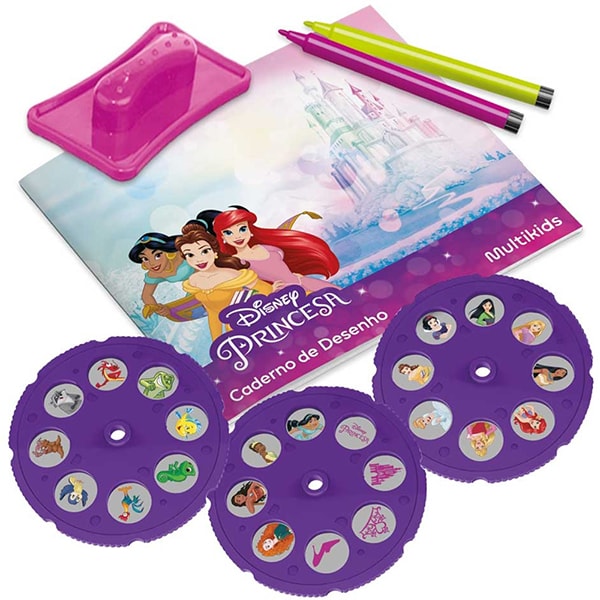 Mesa projetora Princesas Disney, BR2133, Multikids - CX 1 UN