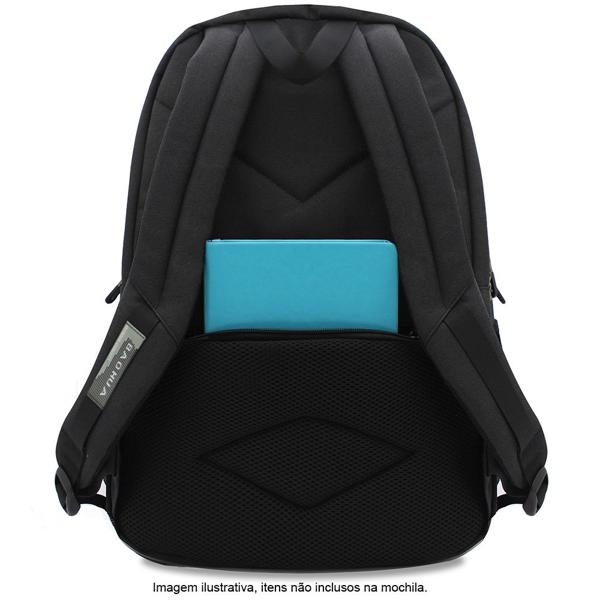 Mochila p/notebook até 15" em poliéster A9029 Baohua PT 1 UN