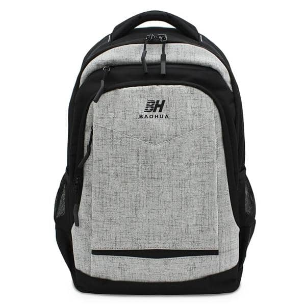 Mochila p/notebook até 15" em poliéster A9165 Baohua PT 1 UN