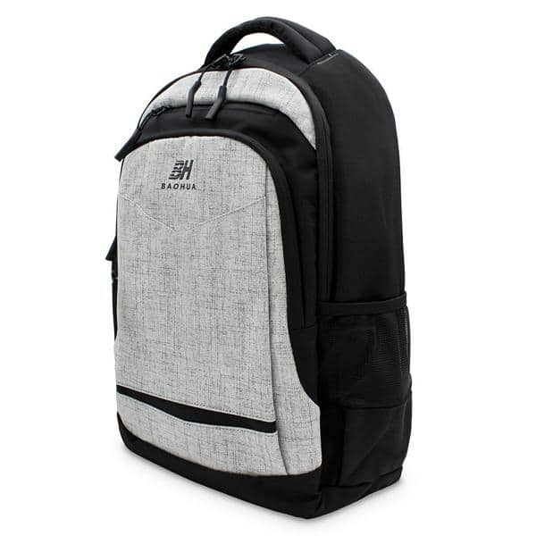 Mochila p/notebook até 15" em poliéster A9165 Baohua PT 1 UN