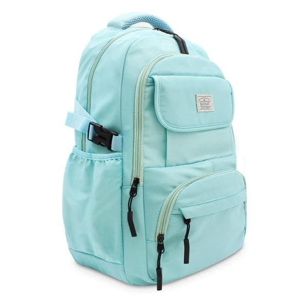 Mochila p/notebook até 15" em poliéster azul pastel Baohua PT 1 UN