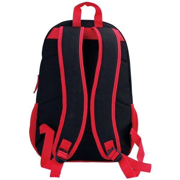 Mochila nylon, Preto e Vermelho, 8720779020, Republic Vix - PT 1 UN