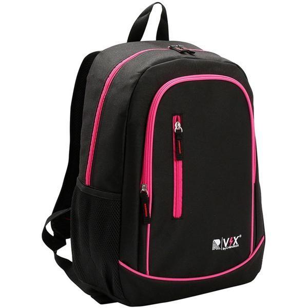 Mochila nylon, Preto e Rosa, 8731482027, Republic Vix - PT 1 UN