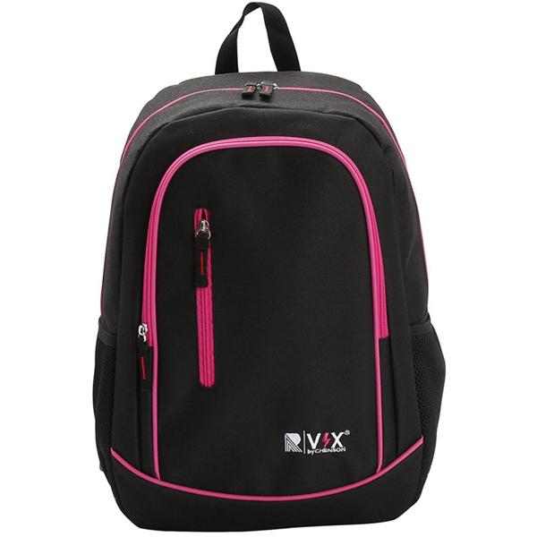 Mochila nylon, Preto e Rosa, 8731482027, Republic Vix - PT 1 UN