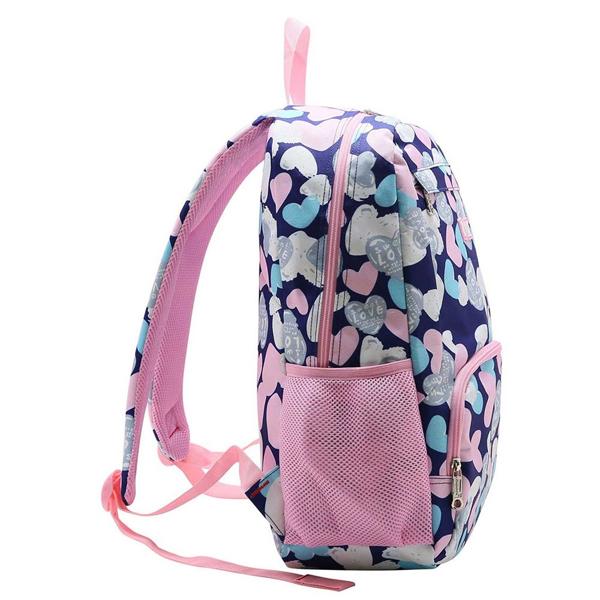 Mochila nylon, Azul Marinho e Rosa, 8732251033, Republic Vix - PT 1 UN