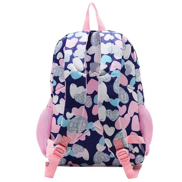 Mochila nylon, Azul Marinho e Rosa, 8732251033, Republic Vix - PT 1 UN