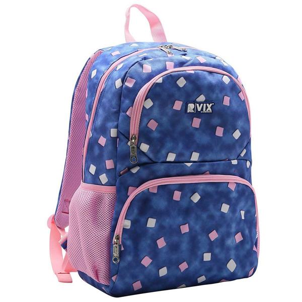 Mochila nylon, Azul e Rosa, 8732254024, Republic Vix - PT 1 UN