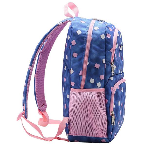 Mochila nylon, Azul e Rosa, 8732254024, Republic Vix - PT 1 UN