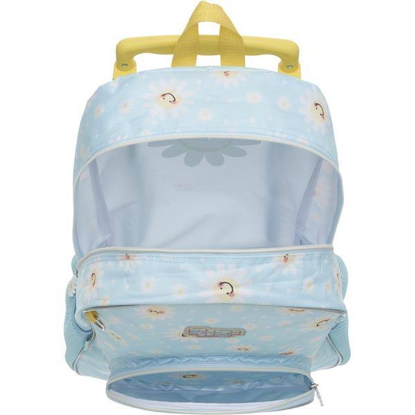 Mochila infantil com rodas Happy Face 19", 998P01, Pacific - PT 1 UN
