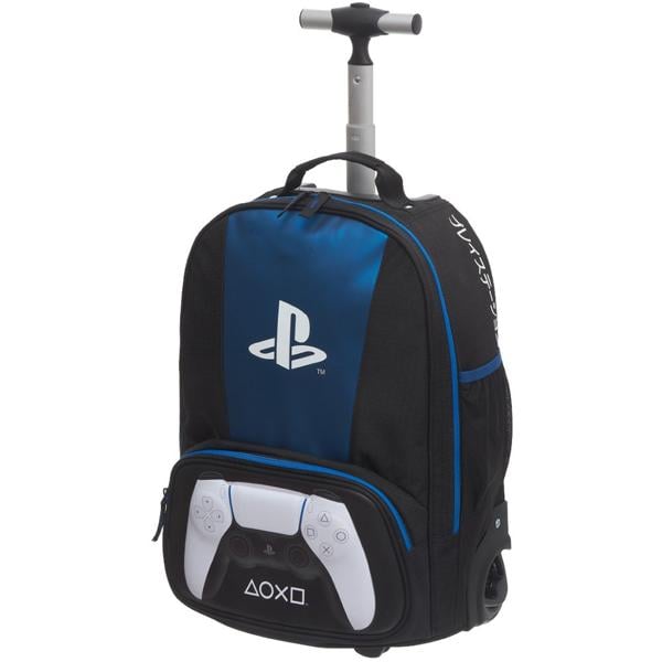 Mochila Escolar com rodas tubo, Playstation dualsense, 988E76, Pacific - PT 1 UN