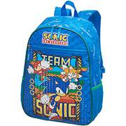 Mochila em poliéster, Sonic Squad, 989G04, Pacific - PT 1 UN