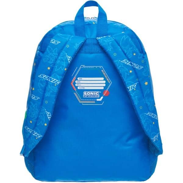 Mochila em poliéster, Sonic Squad, 989G04, Pacific - PT 1 UN