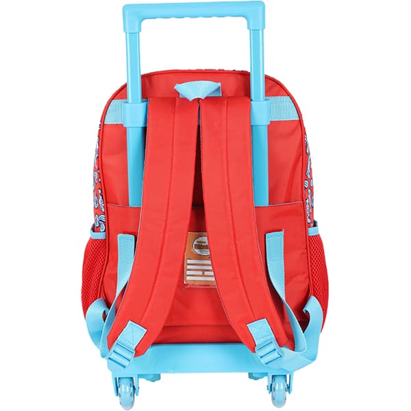 Mochila Escolar Infantil de Rodinhas Turma da Mônica Azul IC41312MN Luxcel - PT 1 UN