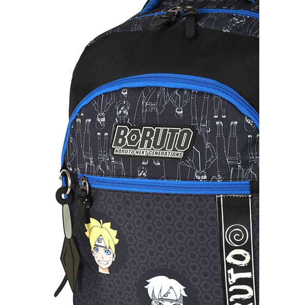 Mochila Escolar Boruto, MS47606BR, Luxcel - PT 1 UN